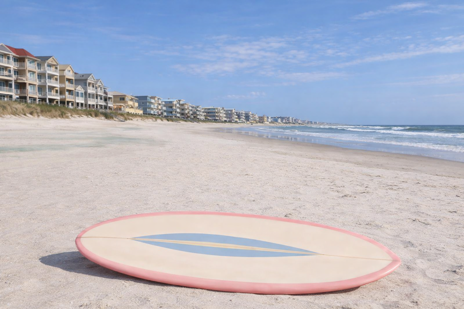 The Girl With the Pink Surfboard – Romancing the Herd